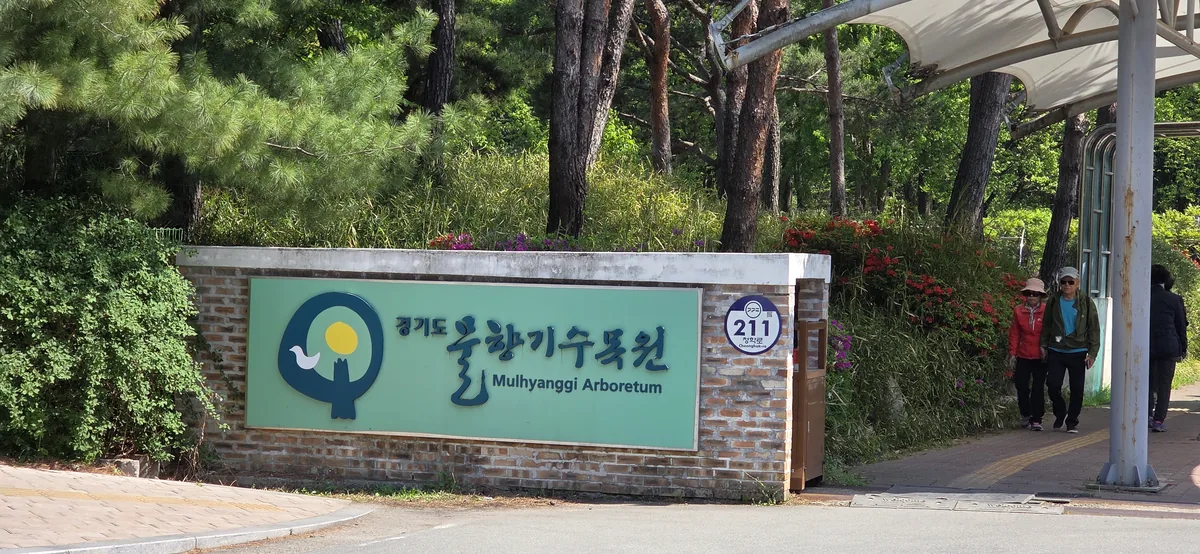 아기랑 오산 물향기수목원 방문 시 차량 진입 및 매표소 풍경