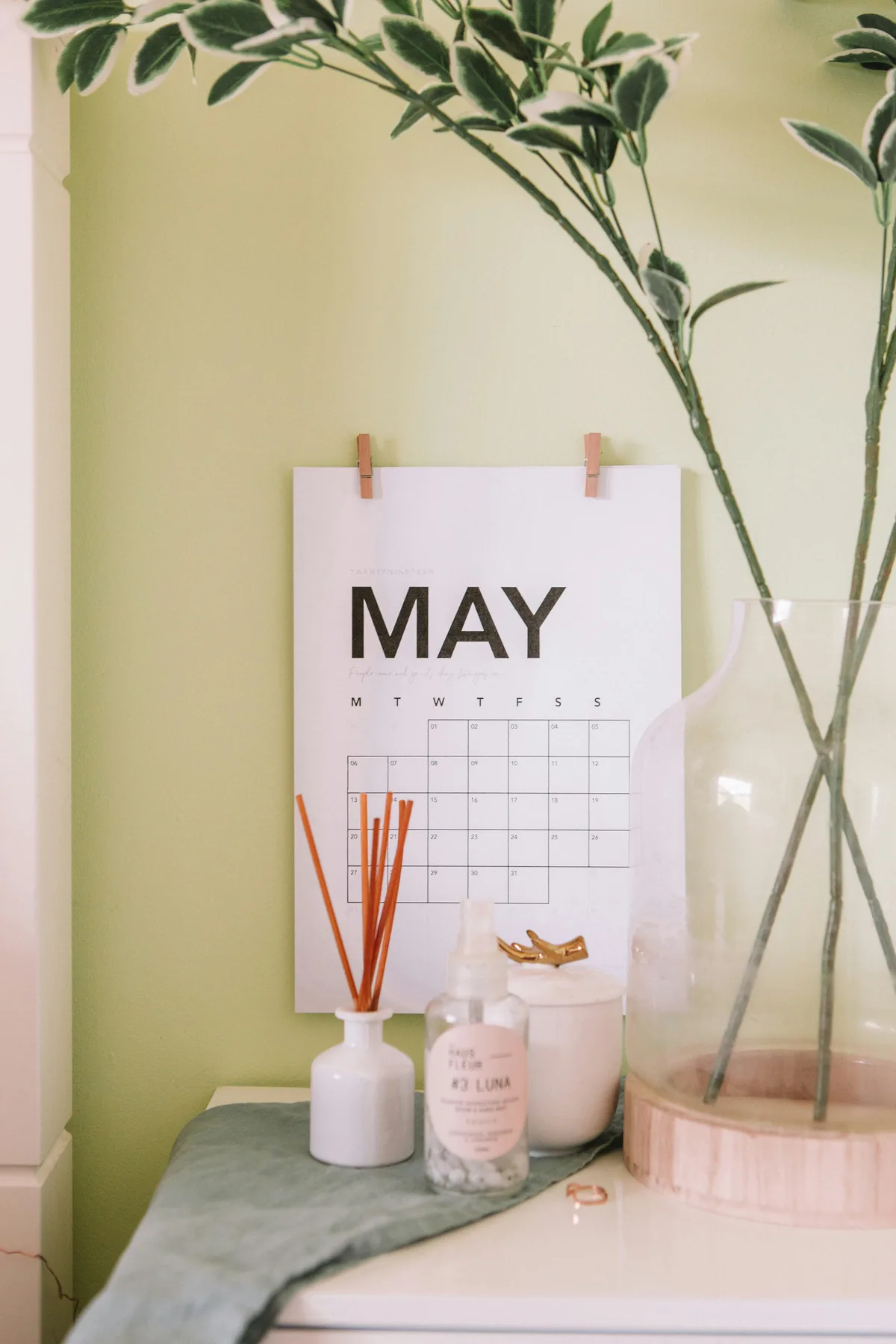 A May calendar page highlighting the dates for holidays in Korea May 2026.