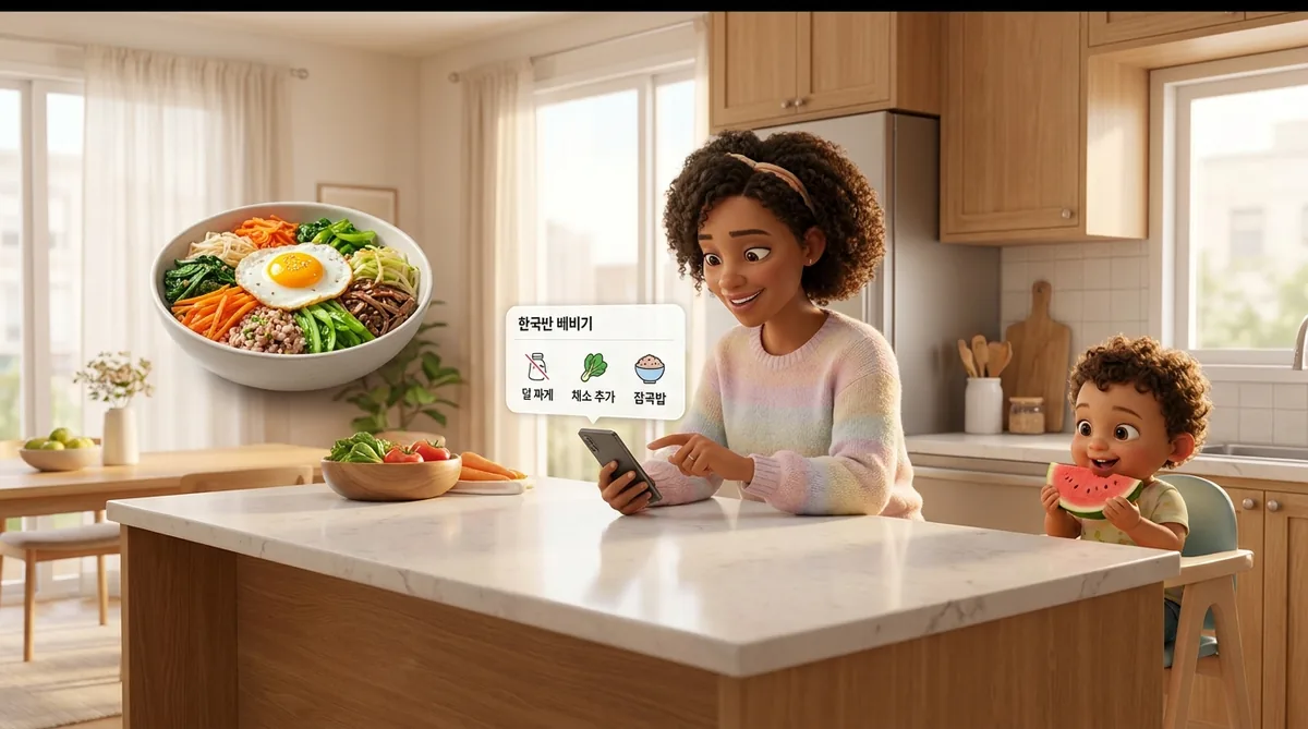 A person selects healthy ingredients for a balanced delivery meal online.