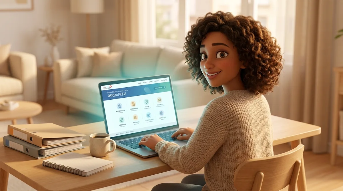 A diverse group of smiling people reviewing documents about social security benefits.